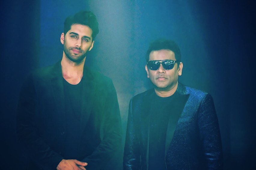 Ehan Bhat with A.R Rahman