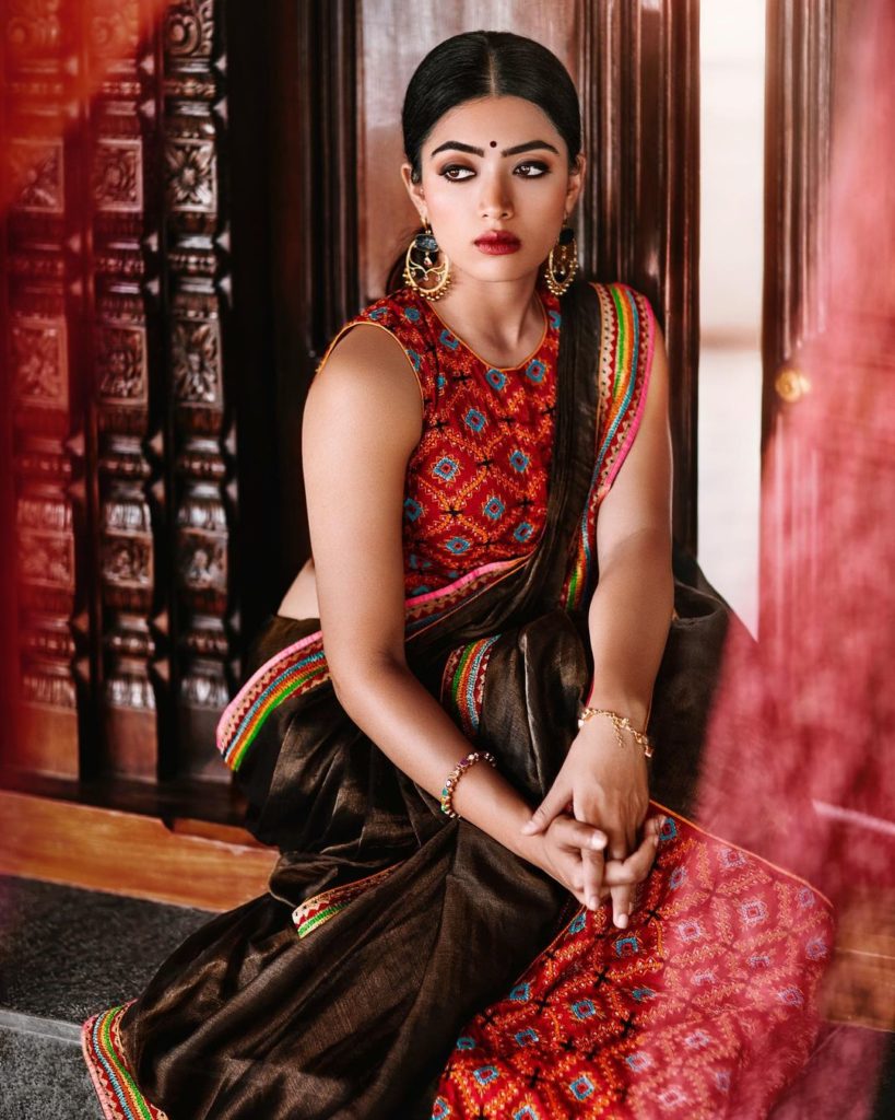 Rashmika Mandanna in Indian Dress Looking Hot