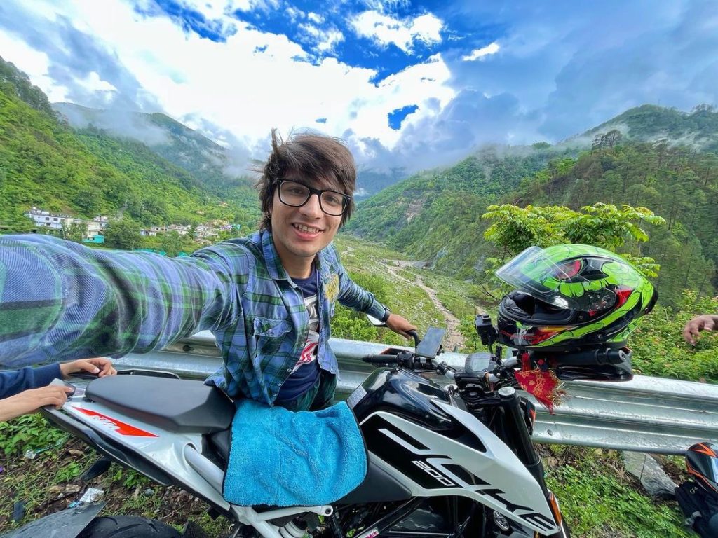 Sourav Joshi Traveling with KTM