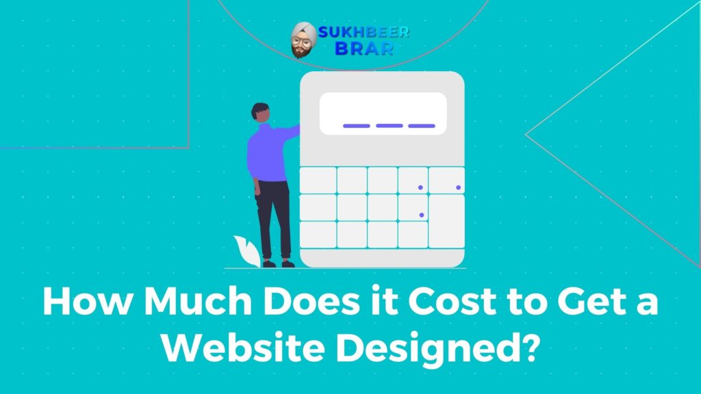 Graphic Image of How Much Does it Cost to Get a Website Designed?