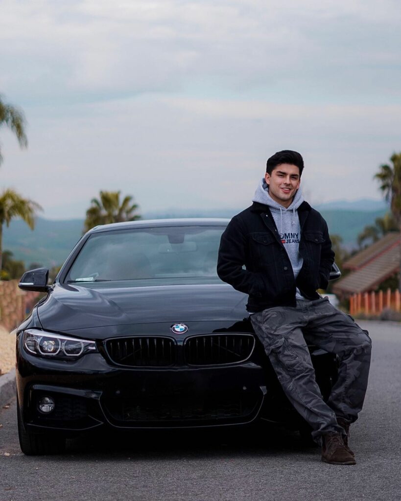 Diego Tinoco own Black BMW