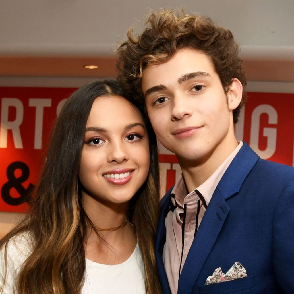 Joshua Bassett with his ex girlfriend Olivia Rodrigo